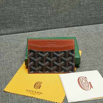 Kitlife Goyard card holder brown - 11x8cm