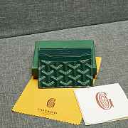 Kitlife Goyard card holder green - 11x8cm - 1