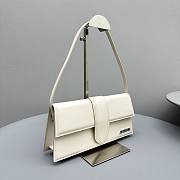 kitlife JACQUEMUS  Le Bambino long white bag - 28x13.5x6 cm - 4