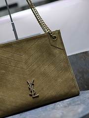 Kitlife YSL Niki Medium Shopping in suede green bag - 33x27x11.5 cm - 6