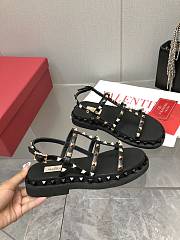 kitlife VALENTINO GARAVANI Rockstud Sandals black  - 6