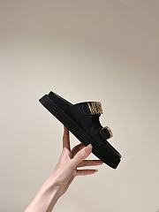 kitlife Moschino Couture Black Sandals - 3