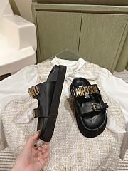 kitlife Moschino Couture Black Sandals - 6