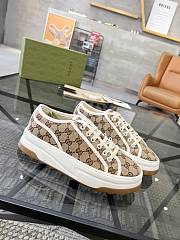 kitlife Men Gucci Original GG canvas sneakers brown - 1