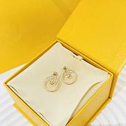Kitlife Fendi Earring gold 02 - 2