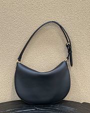 Kitlife Fendi Black Leather Croissant bag - 30×1×23cm - 3