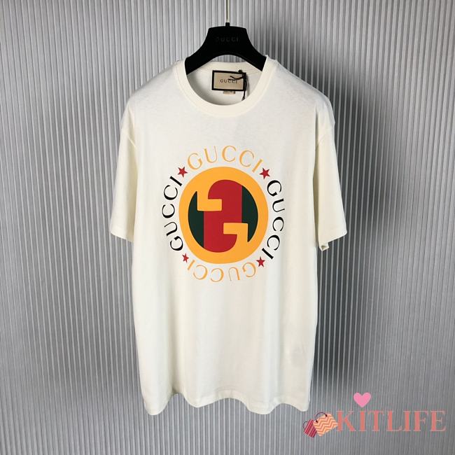 kitlife GUCCI Cotton Jersey Printed T-shirt In Default Title - 1