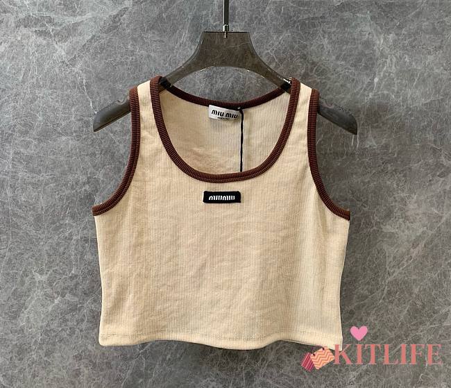 kitlife MiuMiu Tan Top 03 - 1
