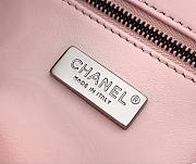 kitlife Chanel flap bag Sequins & Black Metal Pink & Black - 17 × 27 × 8 cm - 4