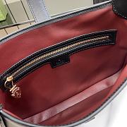 kitlife Gucci Jackie Rosso Ancora Black bag - 28x19x4 cm - 5