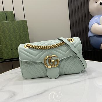 kitlife Gucci Marmont Bag light blue -26x13x6cm