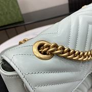 kitlife Gucci Marmont Bag light blue -26x13x6cm - 4