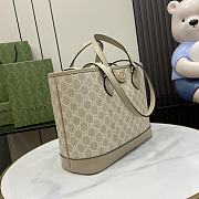 kitlife Gucci Ophidia Supreme shopping bag beige - 31x 25x 13cm - 4