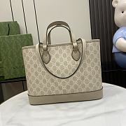 kitlife Gucci Ophidia Supreme shopping bag beige - 31x 25x 13cm - 3