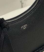 Kitlife Fendi Black Mini Fendessence Logo Plaque Tote Bag - 27x7x20.5cm - 2