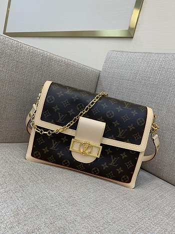 Kitlife Louis Vuitton Dauphine Soft Handbag - 28x20x11 cm