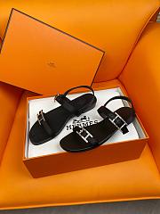 kitlife Hermes Sandals Black 01 - 1