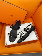 kitlife Hermes Sandals Black 01 - 6