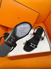 kitlife Hermes Sandals Black 01 - 3