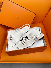kitlife Hermes Sandals White 02 - 1