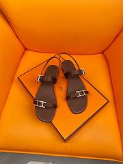 kitlife Hermes Sandals brown 03 - 4