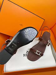 kitlife Hermes Sandals brown 03 - 2