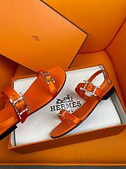 kitlife Hermes Sandals Orange 04 - 4