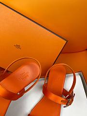 kitlife Hermes Sandals Orange 04 - 3