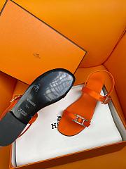 kitlife Hermes Sandals Orange 04 - 2