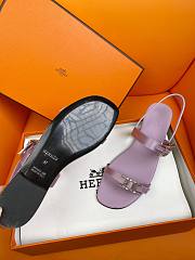 kitlife Hermes Sandals Violet 05 - 5