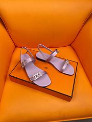 kitlife Hermes Sandals Violet 05 - 4