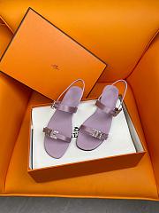 kitlife Hermes Sandals Violet 05 - 3