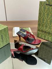 kitlife Gucci sandals cherry - 4