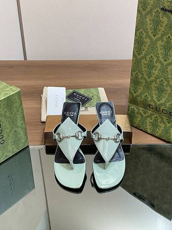 kitlife Gucci sandals mint