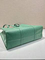 kitlife Prada Medium antique nappa leather Green tote bag - 36x39x13 cm - 6