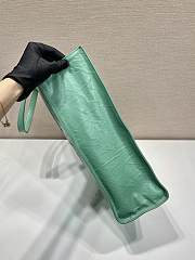 kitlife Prada Medium antique nappa leather Green tote bag - 36x39x13 cm - 5