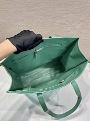 kitlife Prada Medium antique nappa leather Green tote bag - 36x39x13 cm - 3
