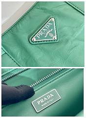kitlife Prada Medium antique nappa leather Green tote bag - 36x39x13 cm - 2