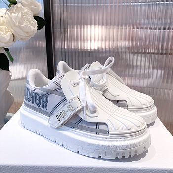 kitlife Dior Sneaker White and French Blue Technical Fabric