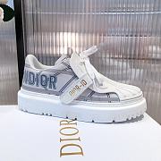 kitlife Dior Sneaker White and French Blue Technical Fabric - 4