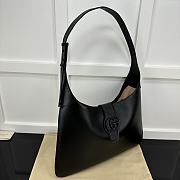 kitlife GUCCI Aphrodite Large leather shoulder bag black - 46x30x2 cm - 6