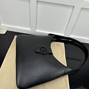 kitlife GUCCI Aphrodite Large leather shoulder bag black - 46x30x2 cm - 4