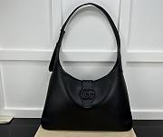 kitlife GUCCI Aphrodite Large leather shoulder bag black - 46x30x2 cm - 1