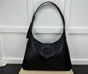 kitlife GUCCI Aphrodite Large leather shoulder bag black - 46x30x2 cm