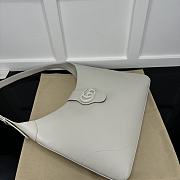 kitlife GUCCI Aphrodite Large leather shoulder bag white - 46x30x2 cm - 5