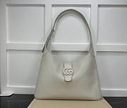 kitlife GUCCI Aphrodite Large leather shoulder bag white - 46x30x2 cm - 1