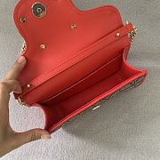 Kitlife Valentino Garavani VLogo embellished red bag - 19x10.5x5 cm - 5