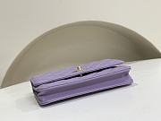 kitlife Chanel Woc violet bag - 19cm - 5