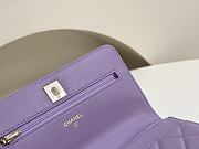 kitlife Chanel Woc violet bag - 19cm - 2