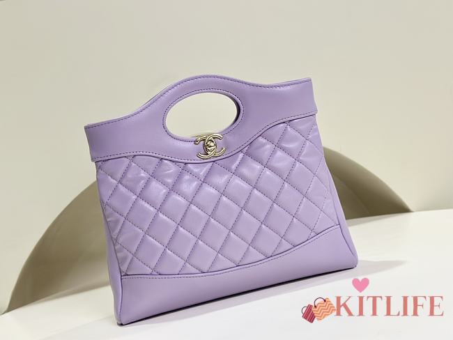 kitlife Chanel 31Bag violet - 22x23.5x5.5cm - 1